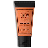 American Crew Men's Matte Clay Cream, Medium Hold &amp; Matte Finish, 5 fl oz | Hybrid clay cream gel for medium hair length. Thickening and scalp detoxifying. Medium hold, matte finish.