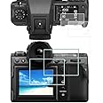 ULBTER Screen Protector for Fujifilm GFX 100 II Fuji GFX100 II 【Not for GFX 100S II】 LCD + PET Top Flim [2+2Pack] Tempered Glass 0.3mm 9H Hardness Anti-Scrach Anti-Fingerprint Anti-Bubble