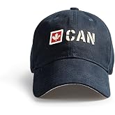RED CANOE Canada Stencil Cap Navy Blue