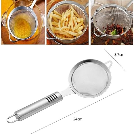 Compra Strainer Ladle colador cucharón freidora de acero ...