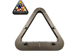Precision-Engineered Professional Billiard Rack System That Eliminates Gaps - Wood Pool Ball Rack with Adjustable Design, Ide