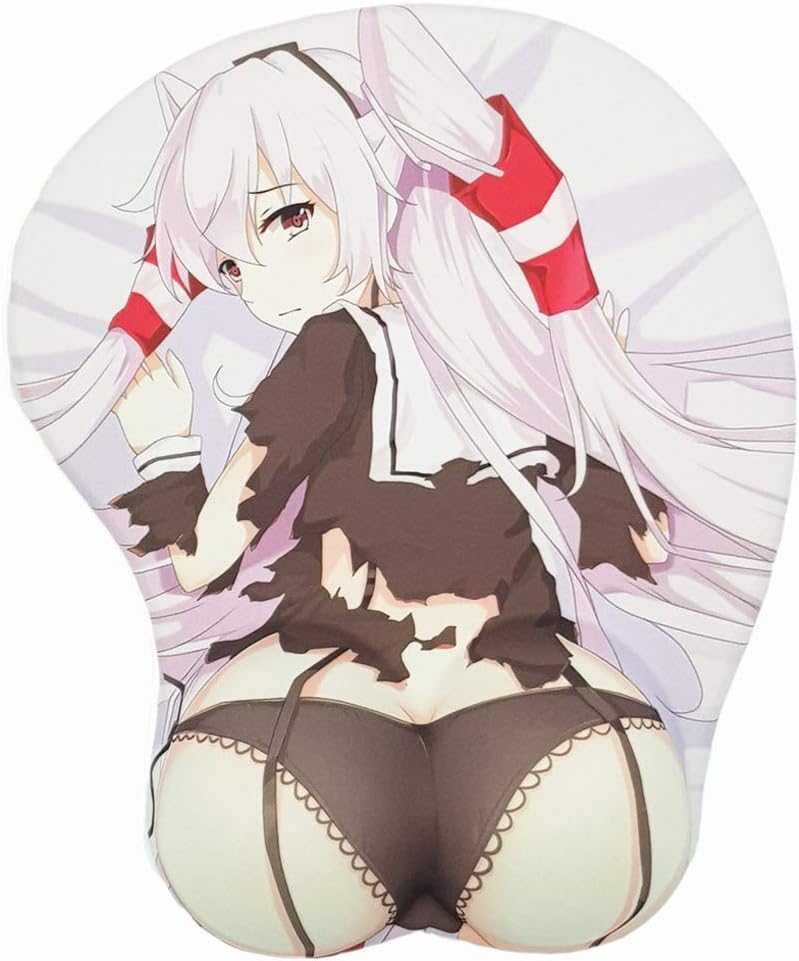 Kantai Collection-Amatsukaze Anime Mouse Pads with Wrist Rest Gaming 3D Mousepads 2Way Skin (Amatsukaze)