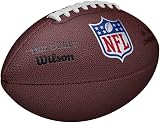 Wilson NFL DUKE Replica Football Official Size Weight High School College Pro view 3