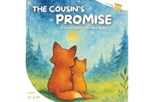 The Cousin’s Promise: A Cousin Book for New Baby With Special Promises From a Big Cousin, A Baby Books Keepsake Gift for Newborns and Baby Books 0–6 Months That Will Always Unite Them