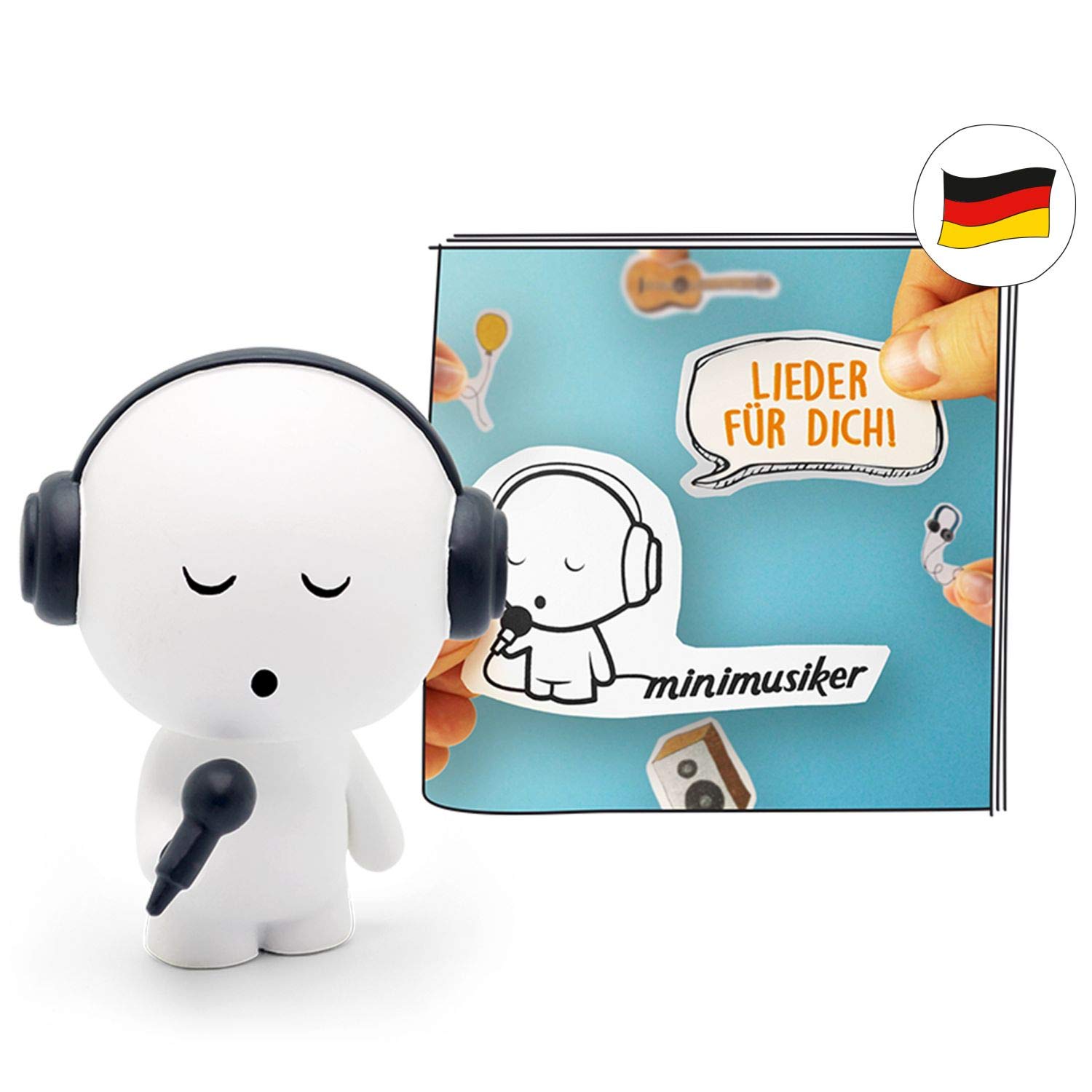 tonies Audio Figures for Toniebox, Minimusiker - Songs Children's Songs for Children from 3 Years, Playing Time Approx. 50 Minutes