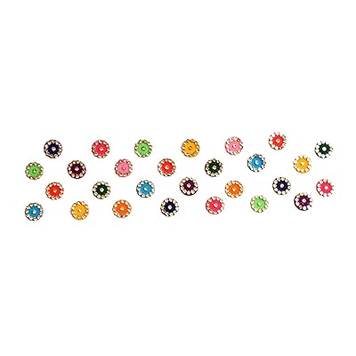 Round Bollywood Wedding Bindis Glamorous Zambia Ubuy