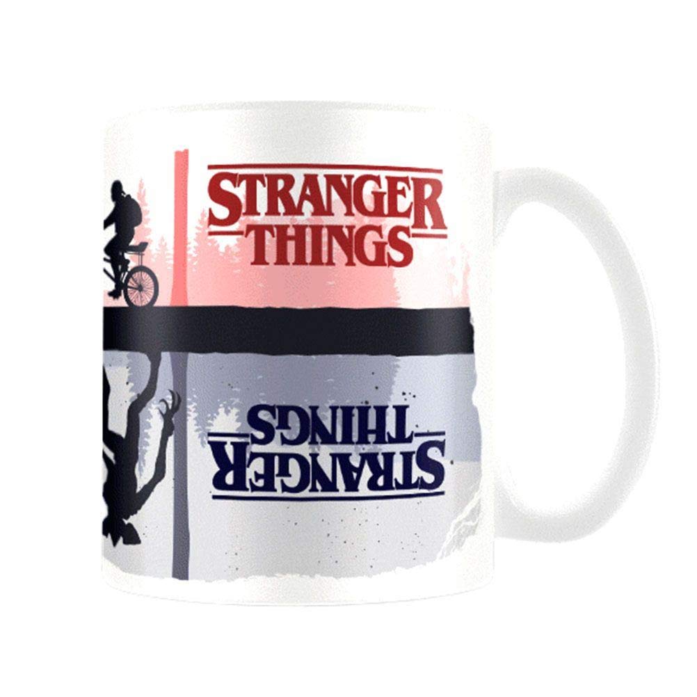 Pyramid International Stranger Things Heat Changing Mug with Hawkins Forest Design 11oz in Presentation Box - Official Merchandise