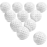 Dyienocs Plastic Golf Practice Balls for Toddlers,1.75 inch Kids Golf Training Balls - Pack of 11