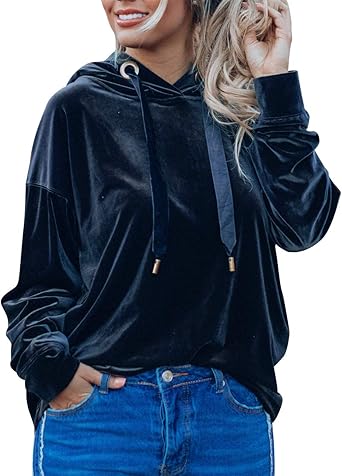 velvet sweatshirt