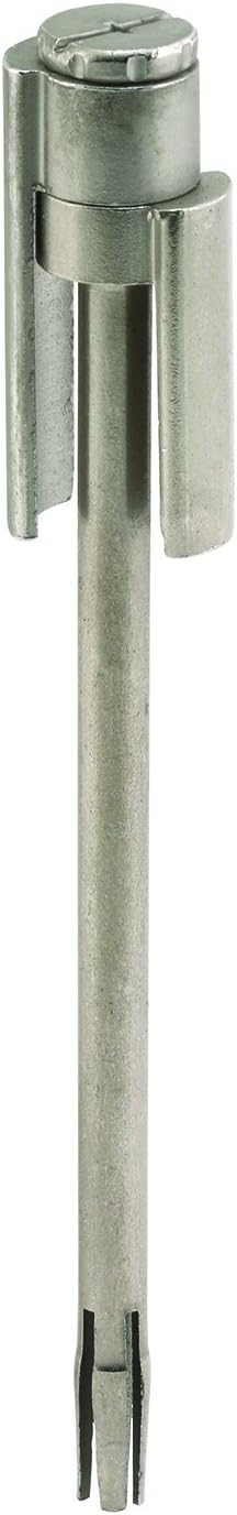 Prime-LineInvisible Door Stop, 1 Pack, 7/32 in, Carbon Steel, Nickel, Adjustable, Residential
