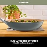 Ninja Extended Life 28cm Ceramic Frying Pan Non-Stick Induction Grey Terracotta view 5
