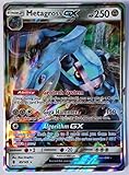 Pokemon, Sun & Moon Guardian rising, Metagross GX 85/145, Ultra Rare, Mint, New, Full Art