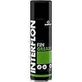 Interflon Fin Grease &ndash; Industrial Grease Lubricant Spray &ndash; NSF H1- Registered Food Grade &ndash; Transparent, General Purpose Lubricant - 300 ML Aerosol Can &ndash; for Industrial Sites and Food Environments