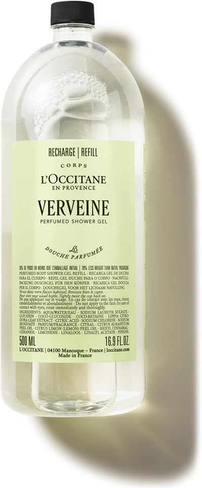 L'Occitane Verveine Verbena Shower Gel Refill 500 ml