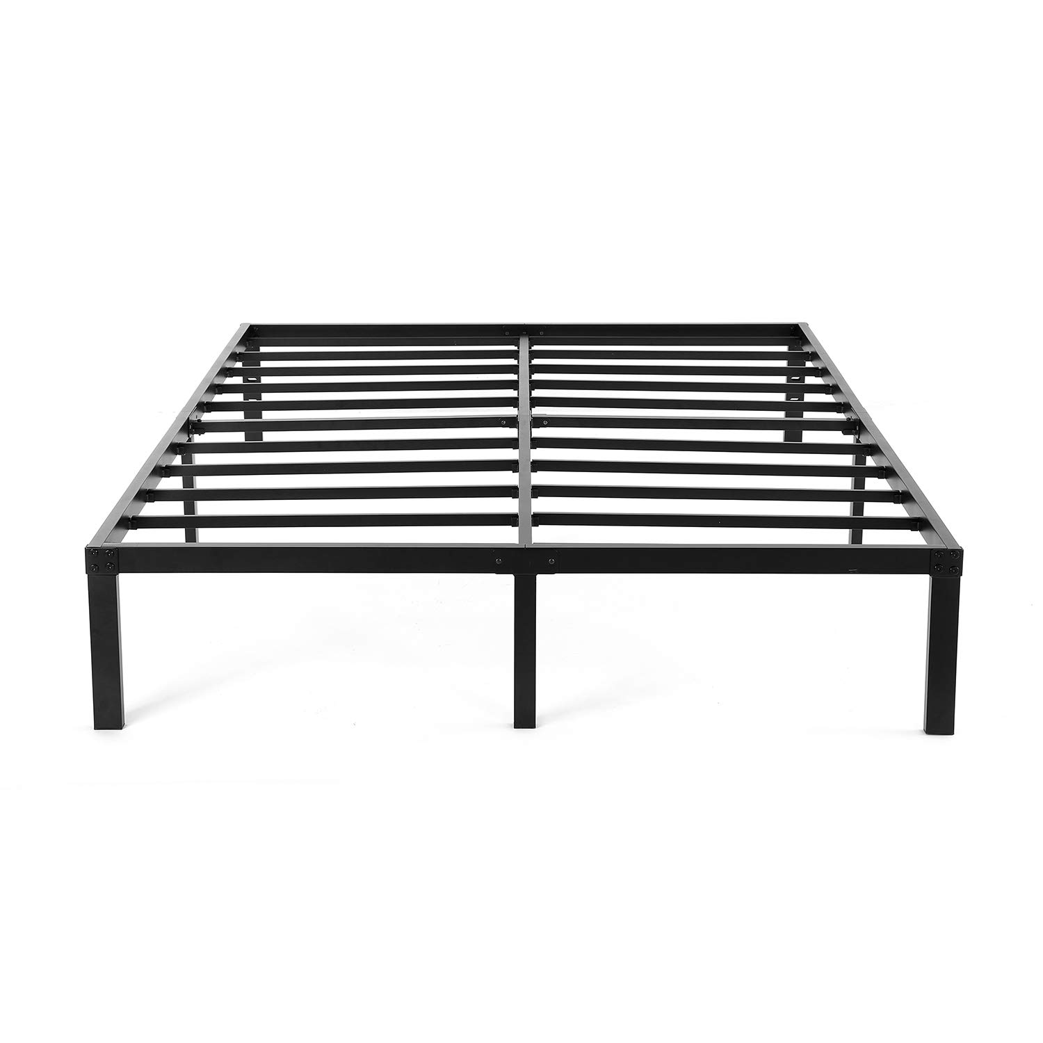 NOAH MEGATRON King Size Metal Bed Frame14 Inch Mattress Foundation