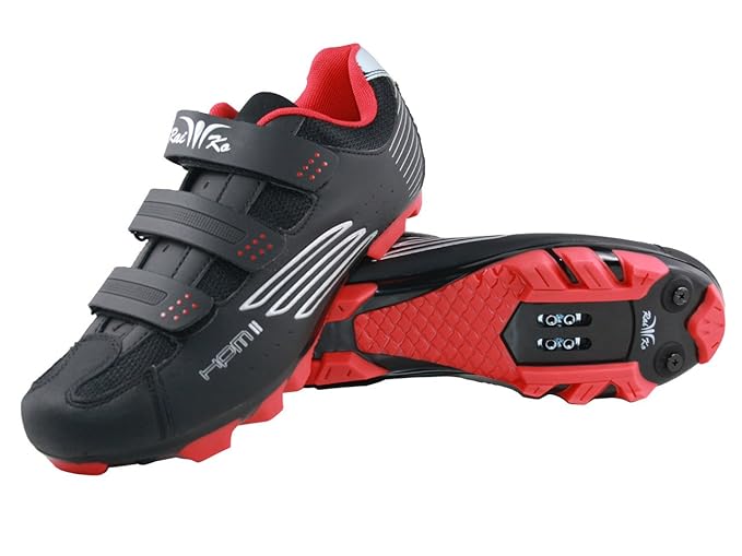 Raiko Sportswear HPM2 MTB Schuhe schwarz klick Pedale SPD Cleats