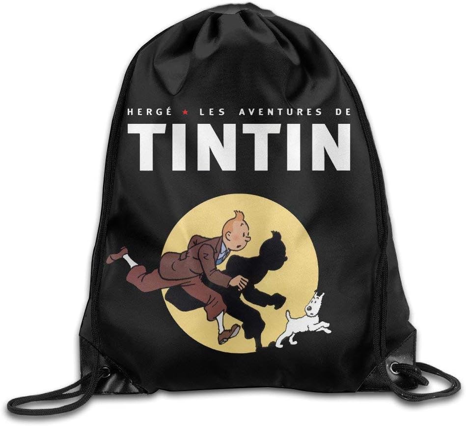 Les Aventures De Tintin Et Milou Nylon Sport Bag Home Travel Sport Storage