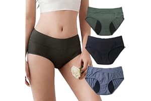 Women's High Waisted Pelvic Support Cotton Briefs, Seamless Tummy Control Prolapse Postpartum Underwear