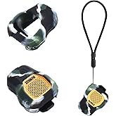 Protective Cover Carrying Silicone Case for DEWALT Jobsite Pro Wearable Bluetooth Speaker,Silicone Case with Carrying Strap for DEWALT Mini Speaker Wearable Bluetooth Speaker (Camouflage)