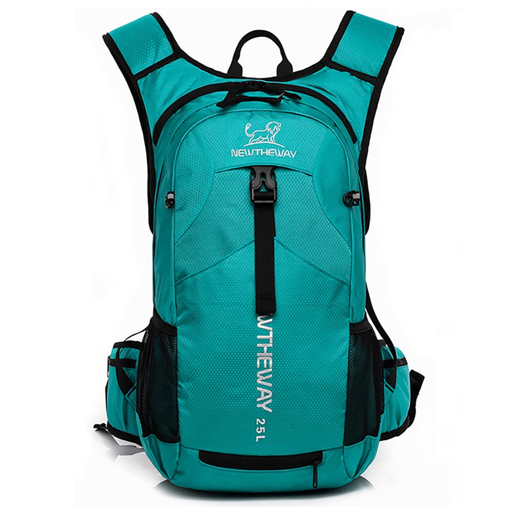 Veektac Cycling Hydration Backpack, 20L Waterproof Bike Backpack Breathable Rucksack for Outdoor Riding Running Travelling Hiking Trekking Climbing (Green)