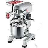 ESASAM Stand Mixers, Commercial Electric Stand Food Mixer Professional Kitchen Dough Mixer Bread Pastry Kneading Whipping Mac