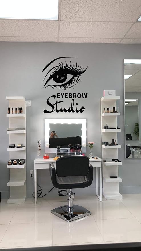 Amazon Com Salon Wall Art Decals Decor Beauty Nail Hair Makeup