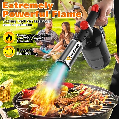Kitchen Propane Torch, Sous Vide, Grill Torch Head, Charcoal Lighter