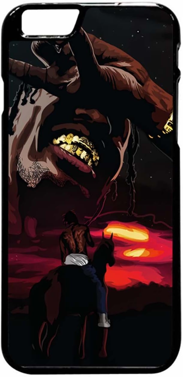 Travis Scott Rodeo iPhone 6 Plus/6s Plus Case (Black Rubber)