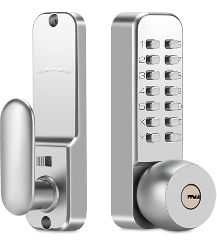 Kaba Simplex 7108 Thumbturn Mechanical Pushbutton Deadbolt - Door