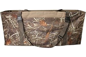 12 Slot Goose Decoy Bag – Floating - Adjustable Shoulder Strap – Water & Dirt Drain System