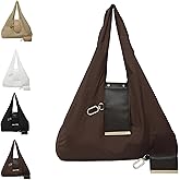 Keychain Tote Bag, Compact Handbag for Women, Expandable & Portable Purse for Daily Errands, Shopping, Work