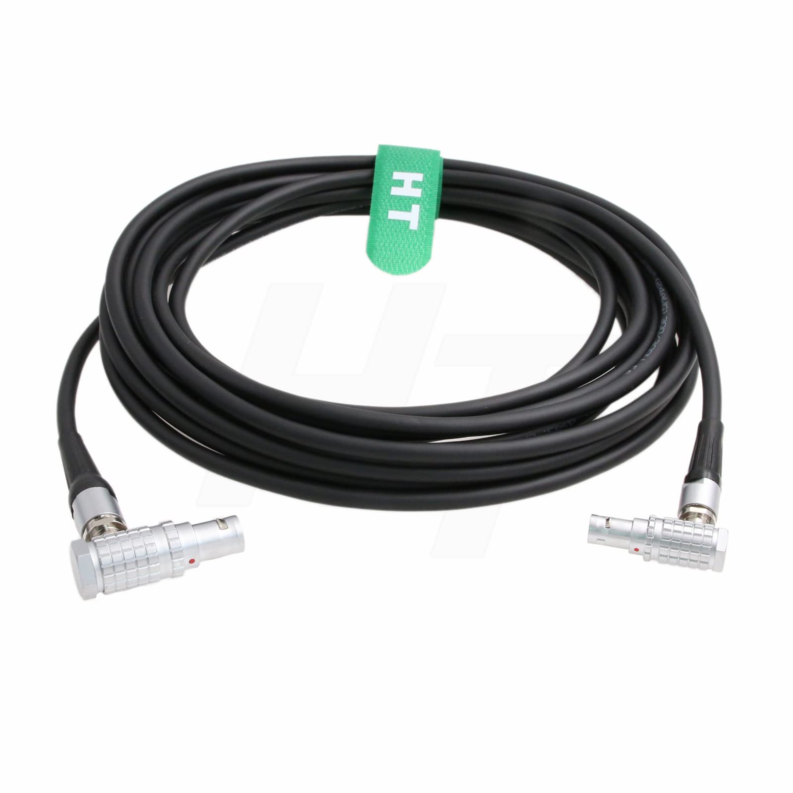 HangTon Cable for DJI Ronin 2 Tethered Control Handle Focus Motor to RS2 RS3 Pro Communication Expansion Adapter Camera Control Right Angle 6 Pin to 6 Pin 5M