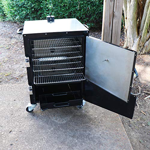 Titan Great Outdoors Reverse Flow Vertical Smoker Pricepulse