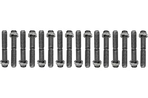 BTR Brian Tooley Racing LS Rocker Arm Bolts - TK/BOLTS02-16 - Set of 16, 8mm 12-Point Head - Fits LS1 LS2 LS3 LS6 LQ4 LQ9 LY5 LY6 LM7-5.3L 5.7L 6.0L 6.2L Engines