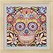 Amersin DIY 5D Special Shaped Diamond Painting by Number Kits, Full Drill Rhinestone Embroidery Cross Stitch Pictures for Christmas Home Decor (Skull 2)