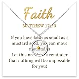 Mustard Seed Necklace, Christian Mothers-Day