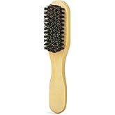 Combetter Slick Back Hair Brush - Soft Bristles for Laying Down Edges & Glossy Finish | Mini/Trave Boar Bristle Brush to Styl