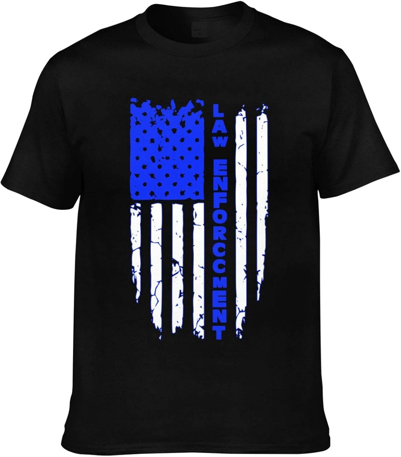 Amazon RAMWANS Law Enforcement Cotton T Shirt Short Sleeve Tee