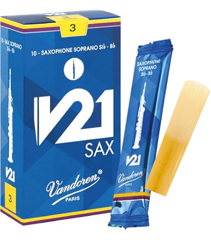 Amazon.com: Vandoren SR813 Alto Saxophone V21 Reeds Strength 3
