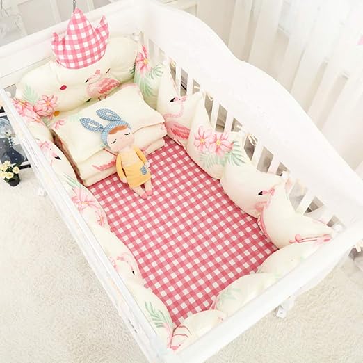 all round padded cot bumper