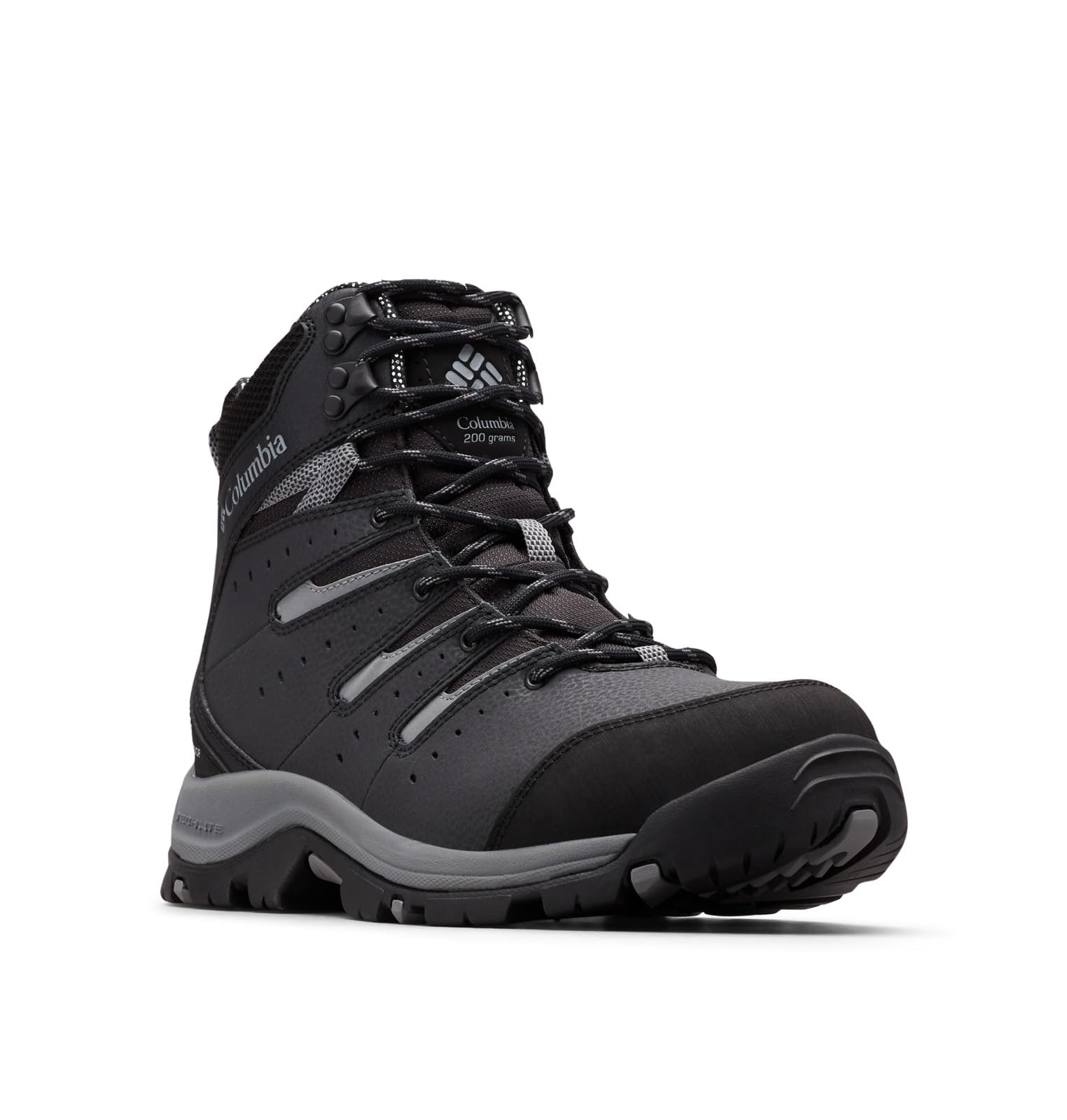 Columbia Mens Gunnison II Omni-Heat, Black/Titanium Grey Steel, 11