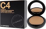 MAC Studio Fix Powder Plus Foundation C4 15g - Full Coverage Matte Finish view 5