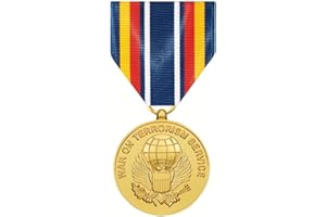 MEDALS OF AMERICA EST. 1976 Global War On Terrorism Service Medal GWOT Anodize Full Size