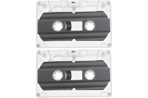Hemobllo 2pcs 30 Audio Tape Cassette Tapes 30 min Cassette Tape 30 Min Recording Time Tapes Packing Box Mix