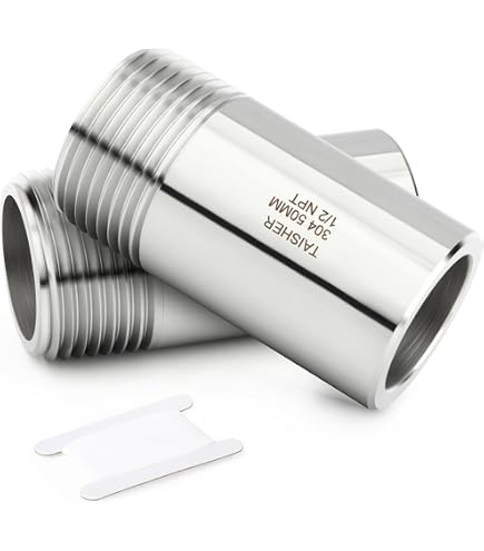 1-1/4" NPT 316 Stainless Steel Threaded Half Coupling / Weld Pipe Bung – Majestic