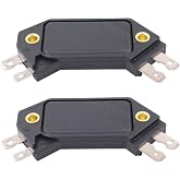 2Pcs Ignition Control Module 4 Pin HEI Distributor for Chevy Pontiac | for GM Chevy Pontiac Oldsmobile