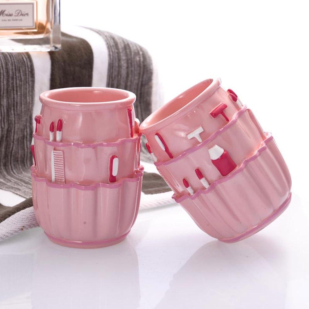 Bad Accessoires Set Rosa - Bad Ideen