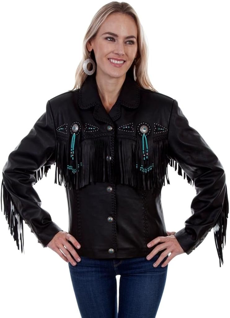 womens western jean jacket