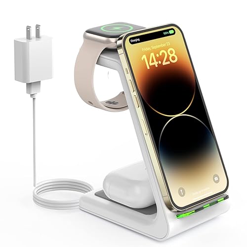 Wireless Charging Station for Apple in Wireless Charger