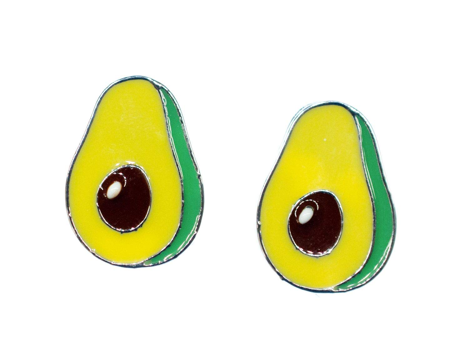 Avocado Earrings Ear Studs Earstuds Miniblings Cawaiii Fruit Summer Metal